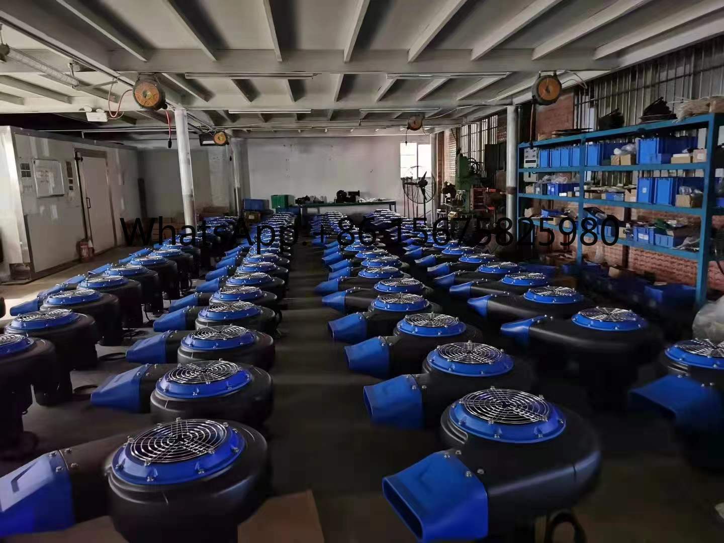 Heavy Equipment Washing - 15.5kW 7.5kW 業務用洗車サイドブロワー 大型車両乾燥装置
