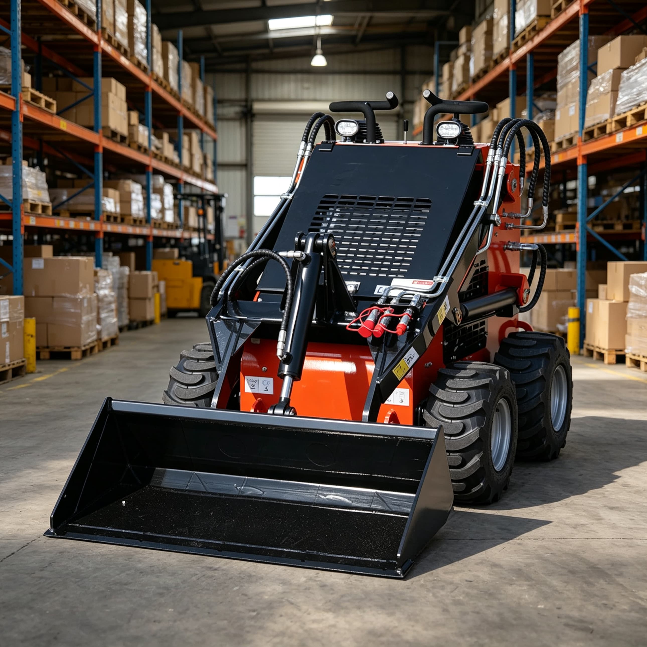 優れた走行性能と耐久性を備えた、大型ゴムタイヤを使用した小型 - Heavy Equipment Bucket のレビューと価格