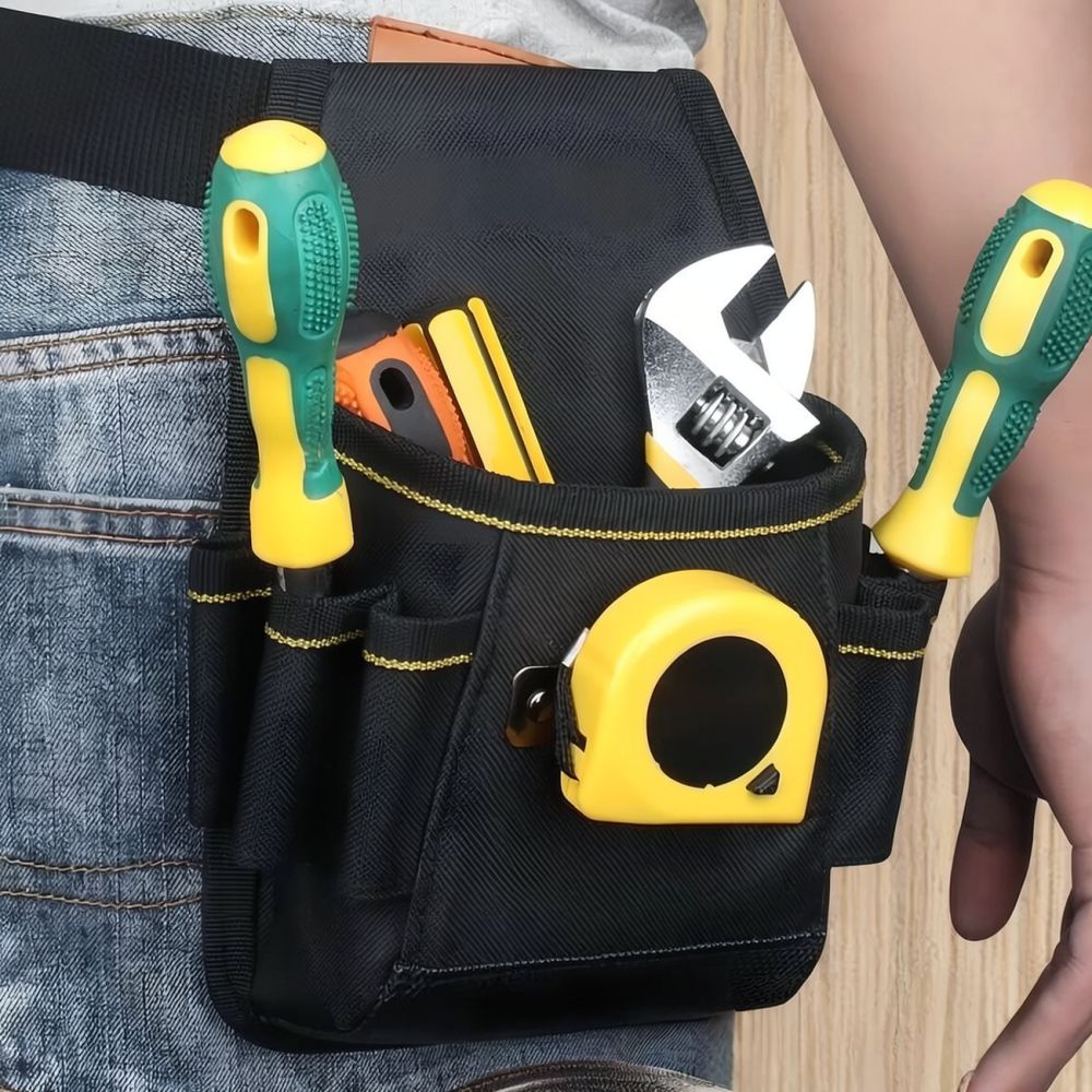電気工事用ツールベルトバッグ。丈夫なオックスフォード生地を使 - Heavy Equipment Electrician のレビューと価格